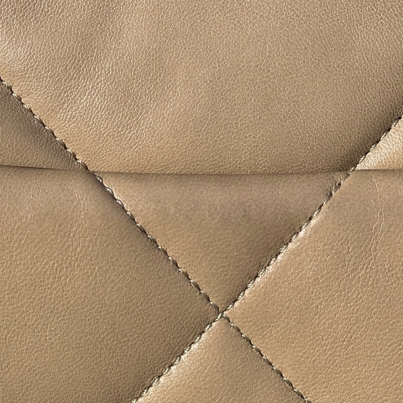 SOLD Chanel 19 Dark Beige Lambskin Small Flap Bag - Picture 12 of 13